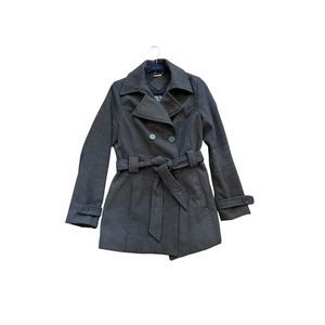 Jou Jou Gray Pea Coat